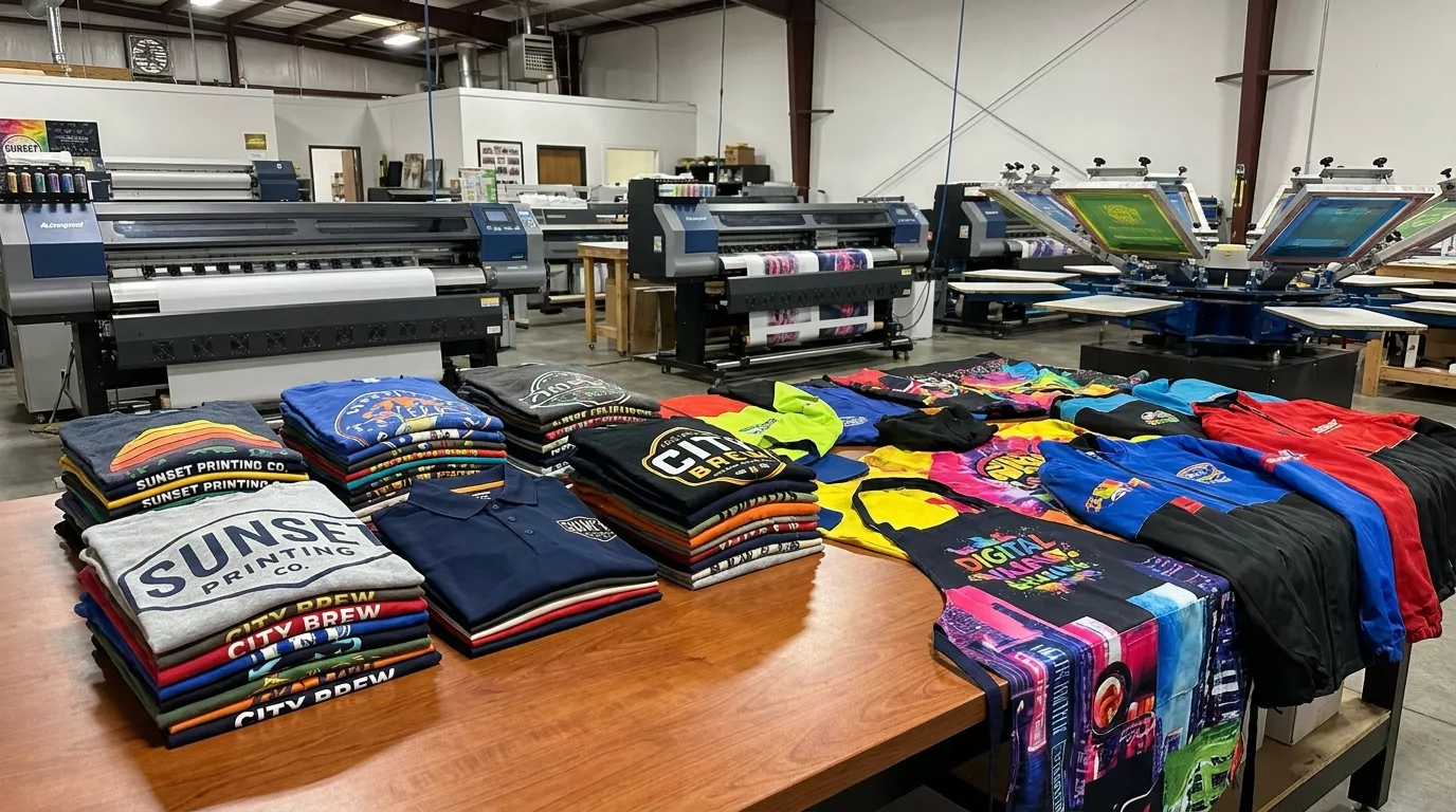 Impression textile DTG, flocage et broderie — Applique Montpellier (34)
