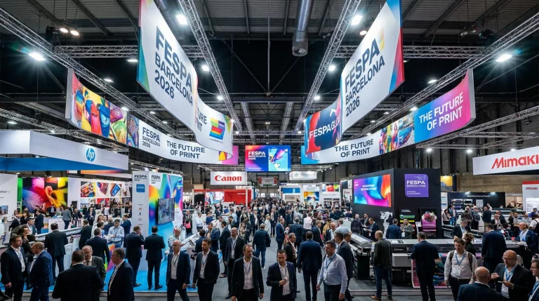 FESPA 2026 : ce que le grand salon mondial révèle de l&rsquo;avenir du grand format