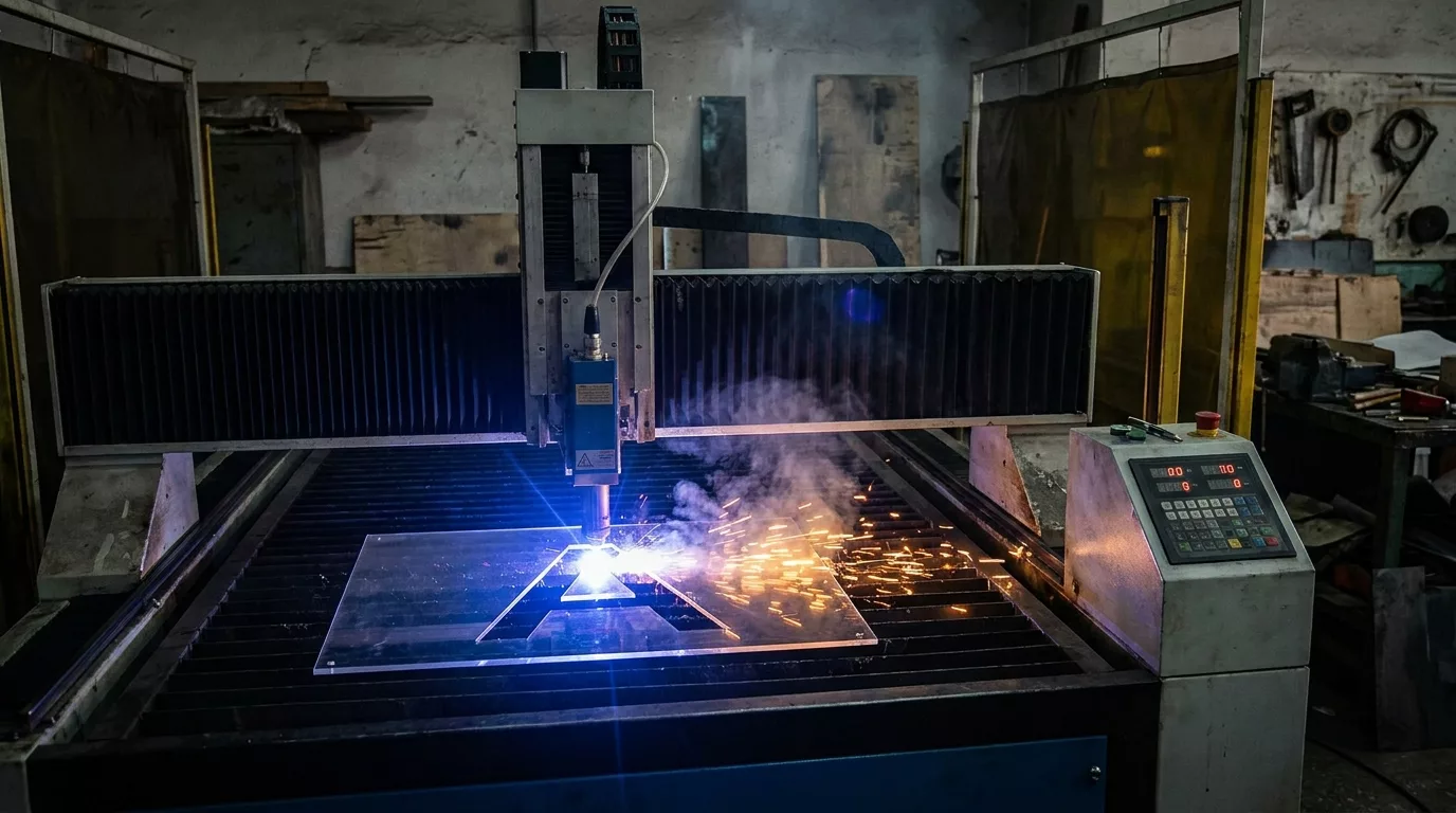 Machine gravure laser decoupe acrylique atelier Montpellier