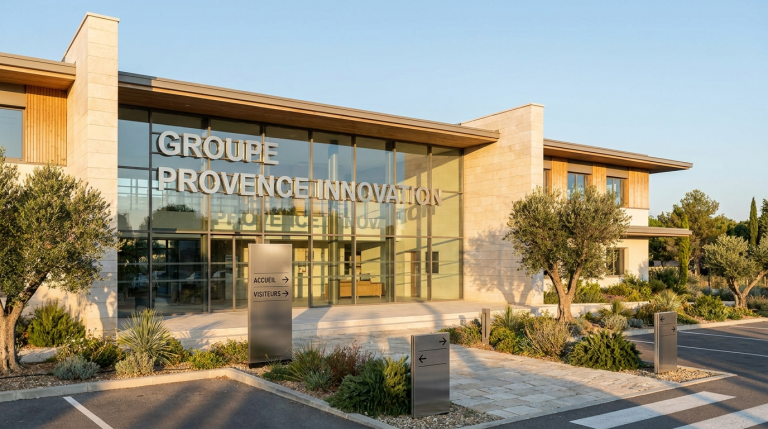 Signalétique entreprise Montpellier : de l&rsquo;entrée à l&rsquo;accueil