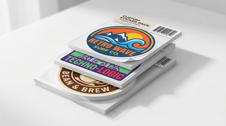Sticker et autocollant personnalisé pour professionnels : impression et découpe