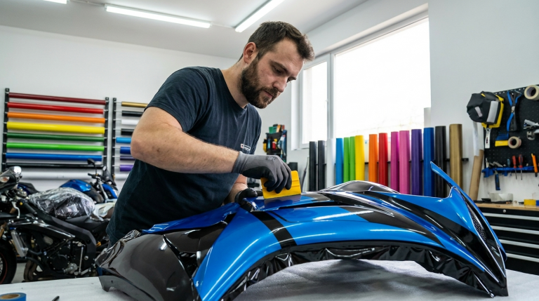 Covering moto et deux-roues : personnalisation pour clubs et particuliers