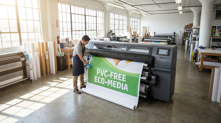 Signalétique écoresponsable : encres et supports recyclables, la nouvelle exigence