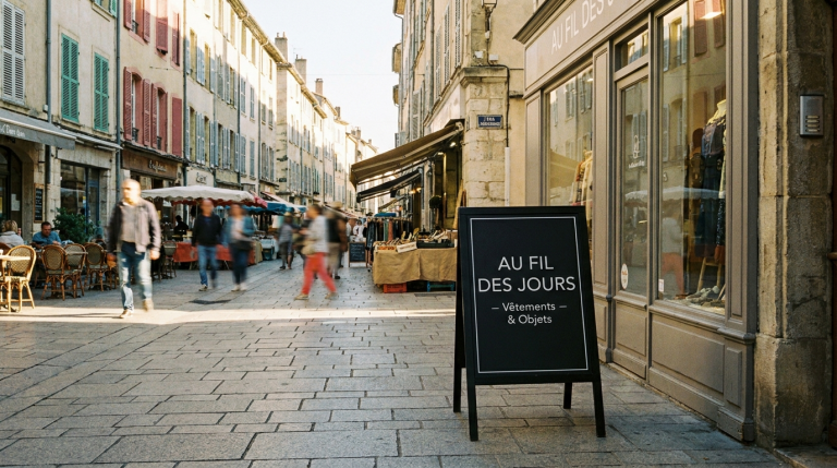 Stop-trottoir et chevalet publicitaire : ce que dit la réglementation en ville