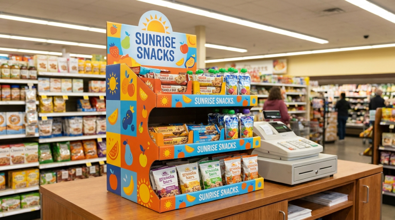 Support PLV carton de comptoir : boostez vos ventes en magasin
