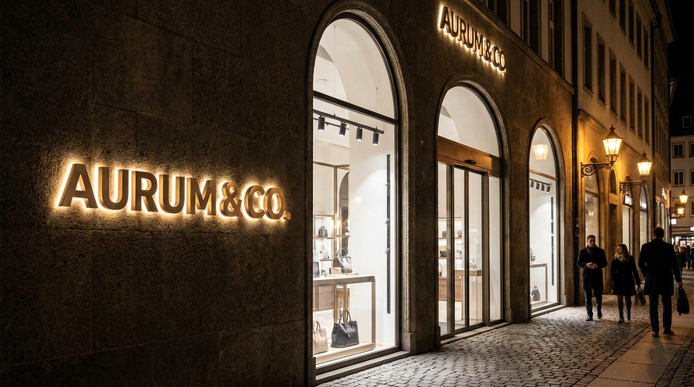 Enseigne rétroéclairée lettres boîtier : le lumineux haut de gamme