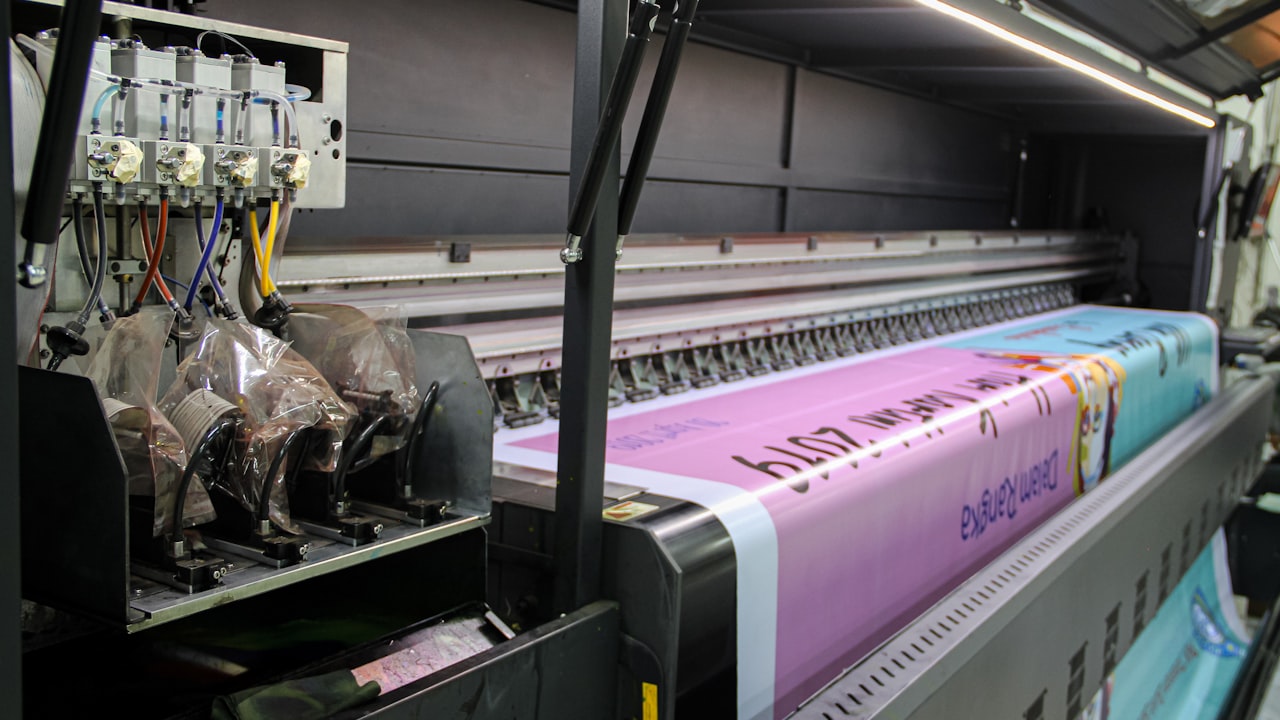 Atelier impression grand format banniere